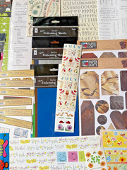 Lot Scrapbook Kits Pack Sticker Sheets Creative Memories My Minds Eye NRN K & Co