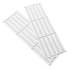 20pcs Stick On Tape Measure Sticker – Adhesive Measuring Tape – Peel and Stick