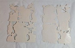 Vintage PZB Embossed Die Cuts Victorian Farm Animals Paper Germany NOS Lot Of 2
