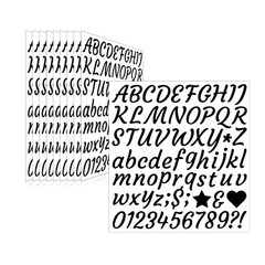 10 Sheets Mailbox Numbers Stickers,Self Adhesive Vinyl Decals For Door,Window