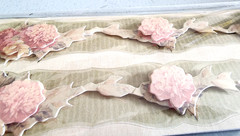 K&Company Ashford Vintage Rose 3D Border Stickers Brenda Walton Scrapbook NOS