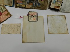 Junk Journal Add-Ons Handmade Tags Card Envelope File Clipboard Ephemera Set 1