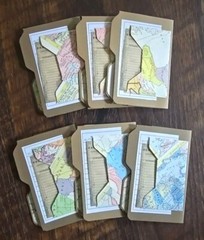 15 Piece Handmade Junk Journaling Ephemera Pack Folio Pocket Tags
