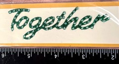 Intl Greetings Glitter/Gem Sticker Autumn/Fall Theme Together Embellishment