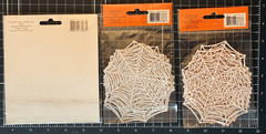 Recollections PARTIAL LOT Halloween BOO 12×12 Paper Sticker Die-Cut Doilies