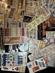 Scrapbooking Stickers Huge LOT of 120 All NEW Packs Variety Cardmaking Stickers