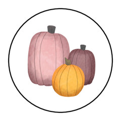 Cute Halloween envelope seals stickers, labels, tags, pumpkins fall, autumn