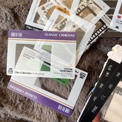 2-100pcs Movie Film Stickers for Scrapbook Kit Film Strip Photo Frame Movie Film