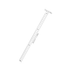20Pcs Stick on Measuring Tape Multi Color Flexible PVC Adhesive Ruler for Crafts