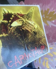 Disney Carnotaur Sticker Mod 2.5” Inches Imperfect
