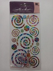 Lollipop Stickers | Swirls and Twirls Stickers – 18 Assorted Pcs (nm5200630)