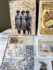 12Pc Assorted Ephemera Pack For Scrapbook Junk Journal Mixed Media Crafts (528)