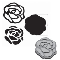 Stamperia Crafty Shapes – Venice City of Art roses, KLSM56
