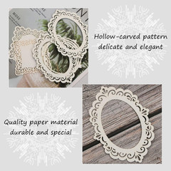 40 Pcs Vintage Scrapbooking Supplies Lace Scrapbook Paper Scrapbook