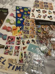 NEW LOT SCRAPBOOKING STICKERS , DIE CUTS , RUB ONS & TATTOOS. Roughly 40-50pcs