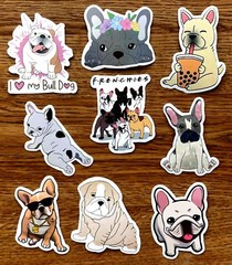Dog Stickers Puppy & Paw Skateboard Vinyl Laptop Luggage Decal Animals 50pcs
