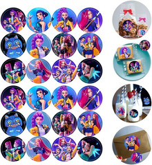120Pcs Demon Movie Hunters Stickers for Kids Birthday Party Supplies for Demon