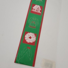 NEW Lot CHRISTMAS HOLIDAY Scrapbook Borders Laser Cut Holly Poinsettia Shotz -G