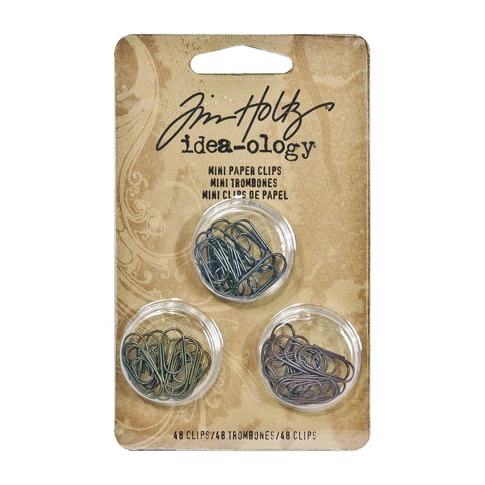 Tim Holtz ~ MINI PAPER CLIPS ~ Idea-ology