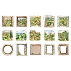15 Dynamic Landscape PET Transfers to Improve Scrapbooks and Creative Projects