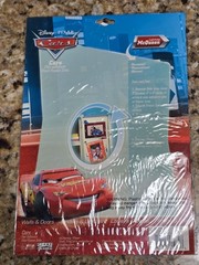 (3) Kids Clings Disney Mickey & Friends, CARS, Tinkerbell Vinyl Frame 4×6 NEW