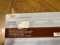 Creative Memories Paper Ribbon ~ REMINISCE ~ 4 Rolls 5 Ft Each ~ NEW