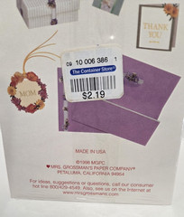 VTG New Grossman Stickers Sealed Pack 3 Three Sheets 1998 USA Flowers