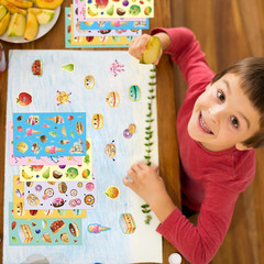 Scratch and Sniff Stickers 24 Sheets Smelly Scented Reward for Kids