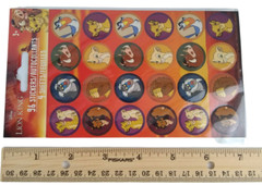 The Lion King Stickers Kids Disney Round Kiara Rafiki Simba 4 Sheets 96 count 3+