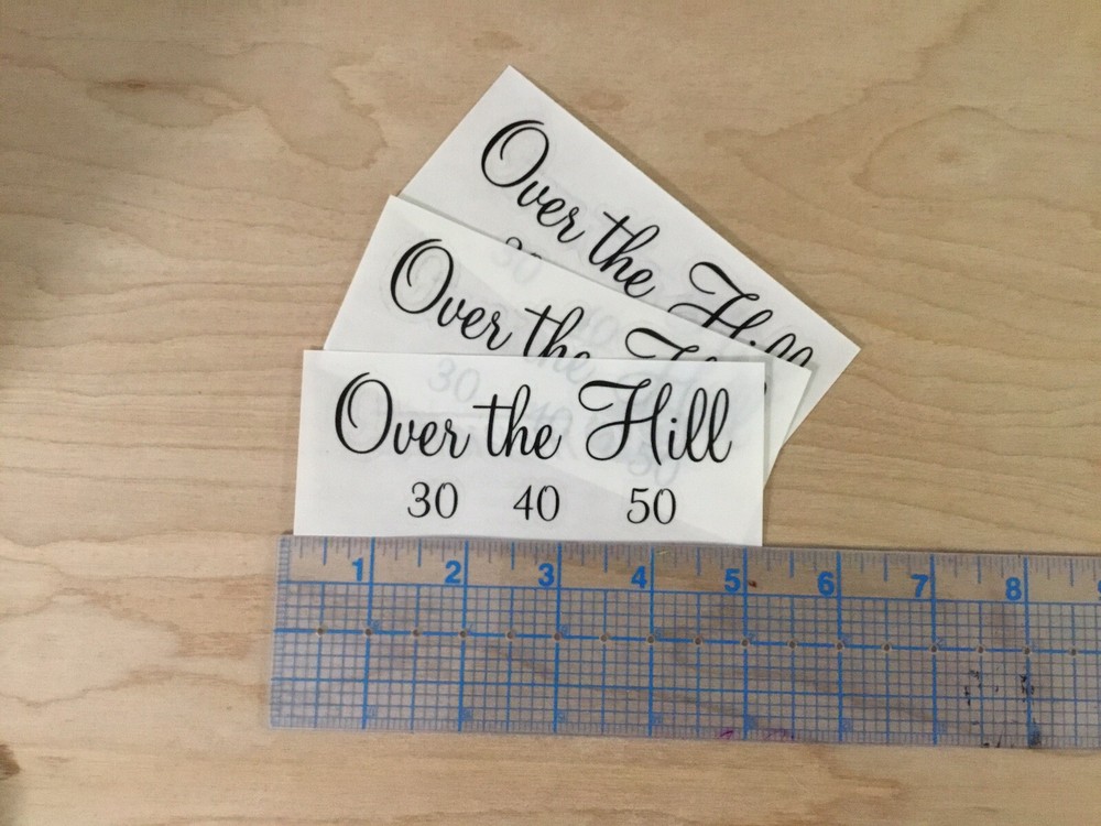 Creative Memories – Over The Hill -3 Strips