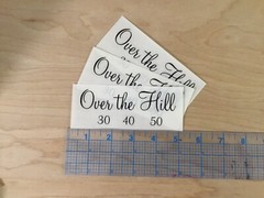 Creative Memories – Over The Hill -3 Strips