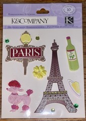 Travel Stickers Little B «Campers», K&Co. 3-D «Paris» & Bobo Design «Wander» NEW