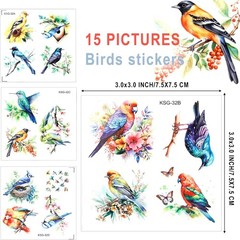 15 Sheets Vintage Rub on Transfers for Crafts, 4Pcs Cold IOD Transfers Stickers