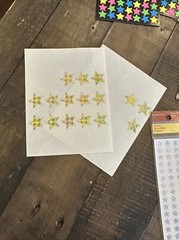 Vintage Star & Smiley Face Sticker Lot: AGC Hallmark Recollection