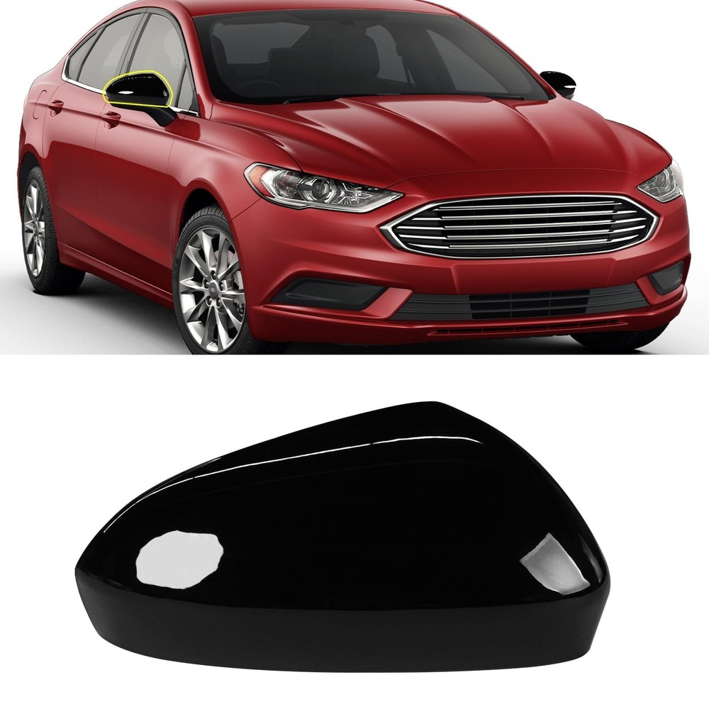 Compatible with Ford Fusion Side Mirror Cover Cap 2013 2014 2015 2016 2017 20…