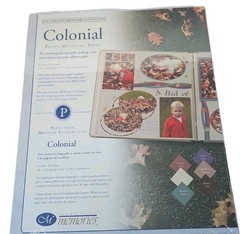 Creative Memories Colonial Photo Mounting Paper | 6 Colors | 6 Sheets | NEW