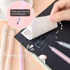 Scrapbooking Tools, Scrapbook Supplies with Sticker Tweezers, Glue Pen for Cr…