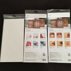 Scrapbook Adhesives: Metallic Transfer Foil Sheets & 3D Foam Creative Sheets Set