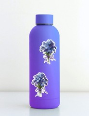 Forget Me Not Bouquet Vinyl Stickers Set Scrapbooking Laptop Water Bottle