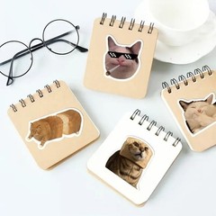 50PCS Funny Cat Stickers Pack Cute Waterproof Vinyl Decals for Laptop Water Bott