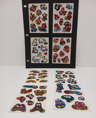 Vintage 1980s Vending Machine Prism Sticker Sheets Unicorn Rainbow Lot 8 65 Pcs
