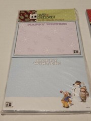 Vintage Mary Engelbreit Dimensional Stickers + Magnetic Notepads Lot of 9 New
