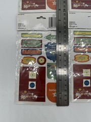 8 Sheets Keepsake Essentials School Spirit Senior Scrap Stickers New In Package