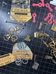 VINTAGE open stock MOSTLY 7GYPSIES METAL EMBELLISHMENTS