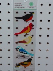 Martha Stewart Stickers Flowers Birds Wedding Baby New