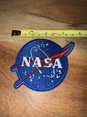 NASA Sticker Decal Space Meatball Stickers + Logo & Iron / Sew On Patch Lot new