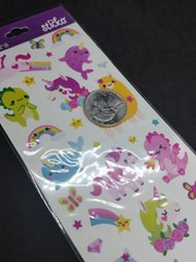 Sticko KAWAII FANTASY ANIMALS Stickers UNICORN LLAMA RAINBOW BUTTERFLY MORE