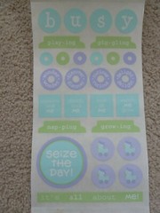 Roll of Stickers Toddlers 10 Mods 43006 Scrapbooking Children Kids Seize the Day