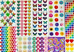 300 Sticker Collection, PLAY all DAY, SUMMER, Happy Crafting, Collages, Youth