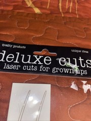 Feathers — Die Cut Laser Cut New – Deluxe Cuts Scrapbooking – Retired #23